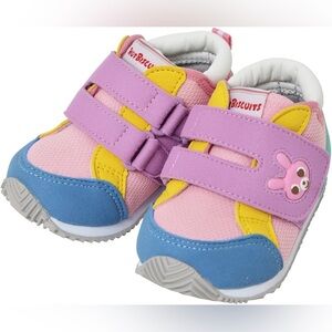 Mikihouse bunny Pink and Blue Shoes